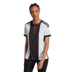 Camiseta Adidas Alemania Segunda Equipación Mundial Qatar 2022 Mujer -Nike Tienda de ventas camiseta adidas alemania primera equipacion mundial qatar 2022 mujer white 2