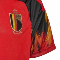 Camiseta Adidas Bélgica Primera Equipación Mundial Qatar 2022 Niño -Nike Tienda de ventas camiseta adidas belgica primera equipacion mundial qatar 2022 nino red black 3