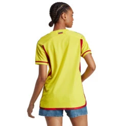 Camiseta Adidas Colombia Primera Equipación Mundial Femenino 2023 Mujer -Nike Tienda de ventas camiseta adidas colombia primera equipacion 2022 2023 mujer bright yellow 3