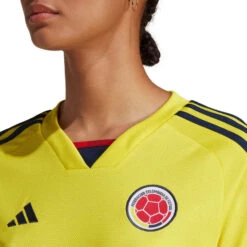 Camiseta Adidas Colombia Primera Equipación Mundial Femenino 2023 Mujer -Nike Tienda de ventas camiseta adidas colombia primera equipacion 2022 2023 mujer bright yellow 4