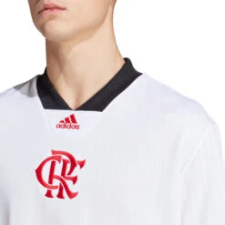 Camiseta Adidas CR Flamengo Fanswear Icon -Nike Tienda de ventas camiseta adidas cr flamengo fanswear 2022 2023 white 3