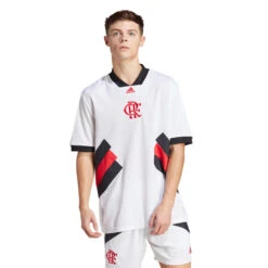 Camiseta Adidas CR Flamengo Fanswear Icon -Nike Tienda de ventas camiseta adidas cr flamengo fanswear 2022 2023 white 5