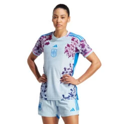Camiseta Adidas España Segunda Equipación Authentic Mundial Femenino 2023 Mujer 10 Camiseta Adidas España Segunda Equipación Authentic Mundial Femenino 2023 Mujer -Nike Tienda de ventas camiseta adidas espana segunda equipacion authentic mundial femenino 2023 mujer glow blue 2