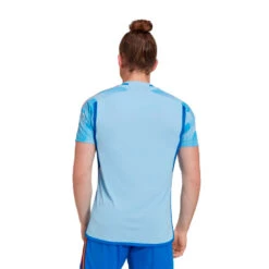 Camiseta Adidas España Segunda Equipación Mundial Qatar 2022 -Nike Tienda de ventas camiseta adidas espana segunda equipacion world cup 2022 glow blue glory blue 3