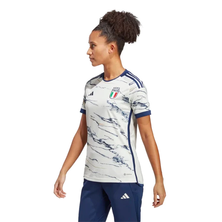 Camiseta Adidas Italia Segunda Equipación 2022-2023 Mujer 4 Camiseta Adidas Italia Segunda Equipación 2022-2023 Mujer - Imagen 2