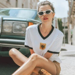 Camiseta COPA Germany 1970's Retro -Nike Tienda de ventas camiseta copa germany 1970s retro football shirt white 3