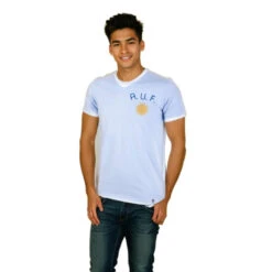 Camiseta COPA Uruguay 1970's Retro -Nike Tienda de ventas camiseta copa uruguay 1970s retro football shirt blue 3