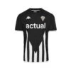 Camiseta Kappa Angers SCO Primera Equipación 2022-2023 -Nike Tienda de ventas camiseta kappa angers sco primera equipacion 2022 2023 black white 0