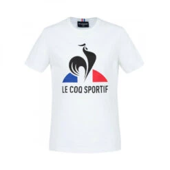 Camiseta Le Coq Sportif ESS Tee SS N°1 Enfant New Optical White