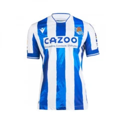 Camiseta Macron Real Sociedad De Fútbol Primera Equipación 2022-2023 Niño