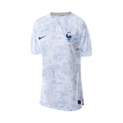Camiseta Nike Francia Segunda Equipación Stadium Mundial Qatar 2022 Mujer