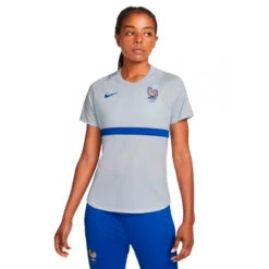 Camiseta Nike Francia Training Euro 2022 Mujer
