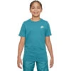 Camiseta Nike Sportswear Club Niño 1 Camiseta Nike Sportswear Club Niño -Nike Tienda de ventas camiseta nike sportswear club nino mineral teal white 0
