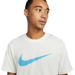Camiseta Nike Sportswear Repeat Swoosh -Nike Tienda de ventas camiseta nike sportswear repeat swoosh summit white baltic blue 2