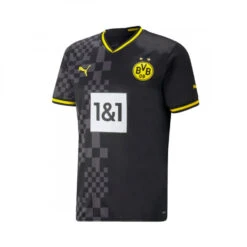 Camiseta Puma Borussia Dortmund Segunda Equipación Replica 2022-2023 Niño