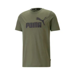 Camiseta Puma Essentials Logo -Nike Tienda de ventas camiseta puma essentials logo green moss 4