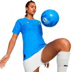 Camiseta Puma Italia Primera Equipación Match Euro 2022 Mujer -Nike Tienda de ventas camiseta puma italia primera equipacion euro 2022 mujer blue 2