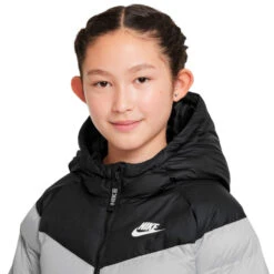 Cazadora Nike Sportswear Niño -Nike Tienda de ventas cazadora nike sportswear nino black lt smoke grey 2