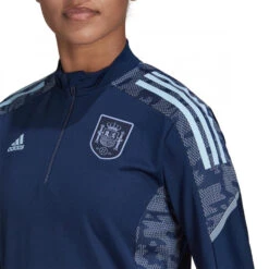 Chaqueta Adidas España Training Euro 2022 Mujer -Nike Tienda de ventas chaqueta adidas espana training 2021 2022 mujer team navy blue glow blue 4