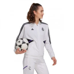 Chaqueta Adidas Real Madrid CF Training 2022-2023 Mujer -Nike Tienda de ventas chaqueta adidas real madrid cf training 2022 2023 mujer white 3