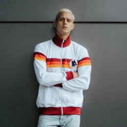 Chaqueta COPA AS Roma 1981 - 82 -Nike Tienda de ventas chaqueta copa as roma 1981 82 white 3
