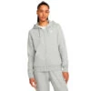 Chaqueta Nike Sportswear Club Fleece Mujer -Nike Tienda de ventas chaqueta nike sportswear club fleece mujer dk grey heather white 0