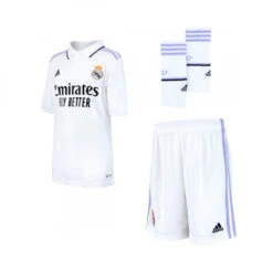 Conjunto Adidas Real Madrid CF Primera Equipación 2022-2023 Niño