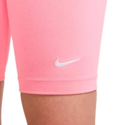 Malla Nike Corta Sportswear Essential Biker Mujer -Nike Tienda de ventas malla nike corta sportswear essential biker mujer coral chalk white 2