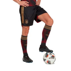 Pantalón Corto Adidas Alemania Segunda Equipación Mundial Qatar 2022 -Nike Tienda de ventas pantalon corto adidas alemania segunda equipacion world cup 2022 black 3