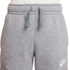 Pantalón Largo Nike Sportswear Club Cargo Niño -Nike Tienda de ventas pantalon largo nike sportswear club cargo nino carbon heather smoke grey white 2
