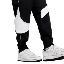 Pantalón Largo Nike Swoosh Fleece 10 Pantalón Largo Nike Swoosh Fleece -Nike Tienda de ventas pantalon largo nike swoosh fleece black white white 3