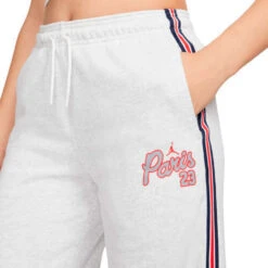 Pantalón Largo Nike PSG X Jordan Fanswear Mujer -Nike Tienda de ventas pantalon largo nike w j psg flc pant birch heather 2