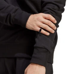 Sudadera Adidas Essentials Big Logo -Nike Tienda de ventas sudadera adidas essentials big logo black white 4