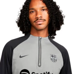 Sudadera Nike FC Barcelona Training 2022-2023 -Nike Tienda de ventas sudadera nike fc barcelona training 2022 2023 dark steel grey black 2
