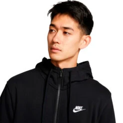 Chaqueta Nike Sportswear Club French Terry 9 Chaqueta Nike Sportswear Club French Terry -Nike Tienda de ventas sudadera nike nsw club hoodie full zip ft black black white 2