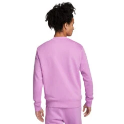 Sudadera Nike Sportswear Club Crew -Nike Tienda de ventas sudadera nike sportswear club crew violet shock white 1
