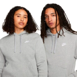 Sudadera Nike Sportswear Club Hoodie -Nike Tienda de ventas sudadera nike sportswear club hoodie grey heathermatte silverwhite 2