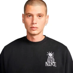 Sudadera Nike Sportswear Have A Crew -Nike Tienda de ventas sudadera nike sportswear have a nike crew black white 2