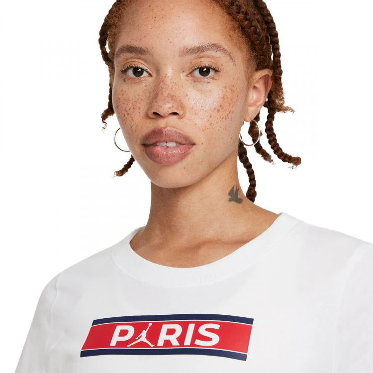 Camiseta Nike PSG X Jordan Fanswear Mujer 5 Camiseta Nike PSG X Jordan Fanswear Mujer - Imagen 3
