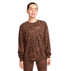 Sudadera Nike Leopard Aop Mujer