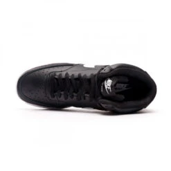 Zapatilla Nike Court Vision Mid Mujer -Nike Tienda de ventas zapatilla nike court vision mid mujer black white 4