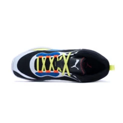 Zapatilla Puma Playmaker 11 Zapatilla Puma Playmaker -Nike Tienda de ventas zapatilla puma playmaker jet black white royal light lime 4